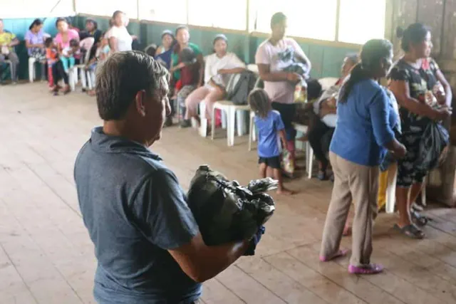 Donación en Arajuno