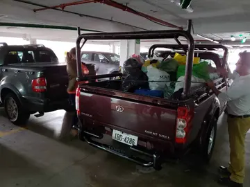 Donaciones itinerantes de Vistiendo Sonrisas
